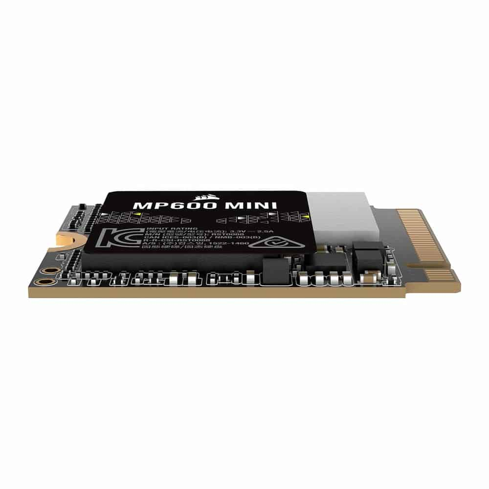 (image for) Corsair MP600 MINI 1TB M.2 (22x30) PCIe Gen 4 NVMe SSD (Perfect for Steam Deck/ROG Ally)